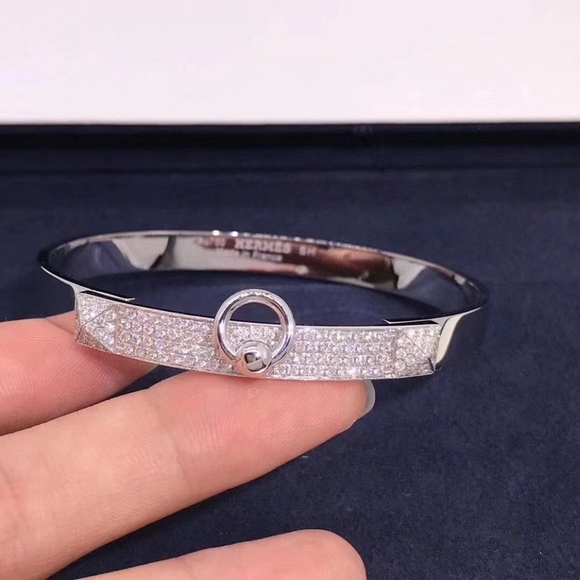 Hermès silver bracelet - Picture 3 of 6